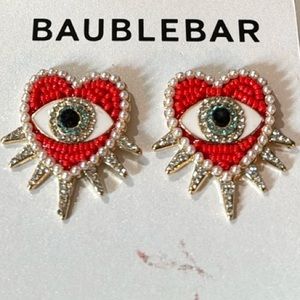 Baublebar evil eye earrings